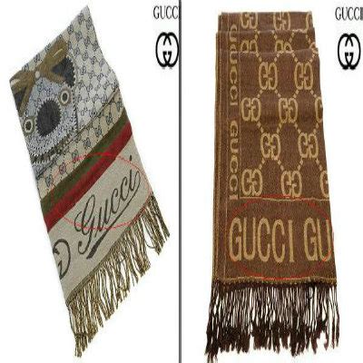 how to tell if a gucci scarf is fake|gucci inspired scarf.